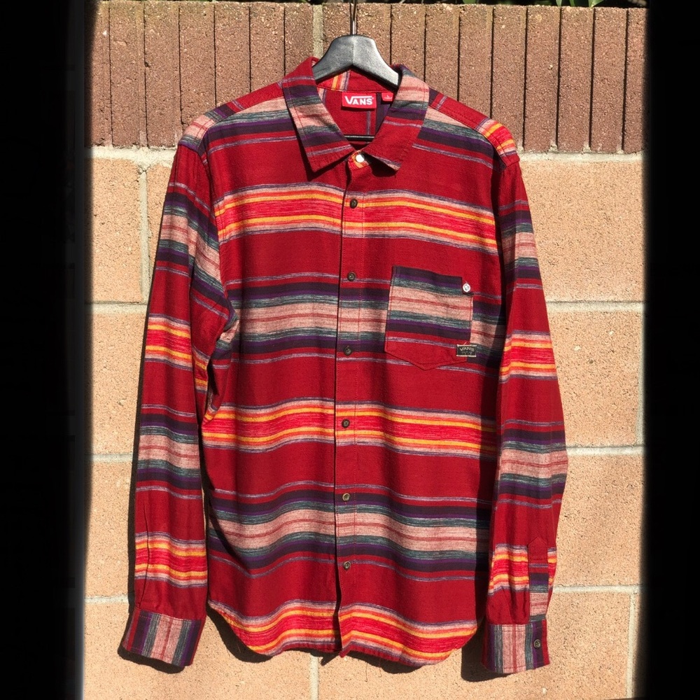 Vans Long Sleeve Button-Down
